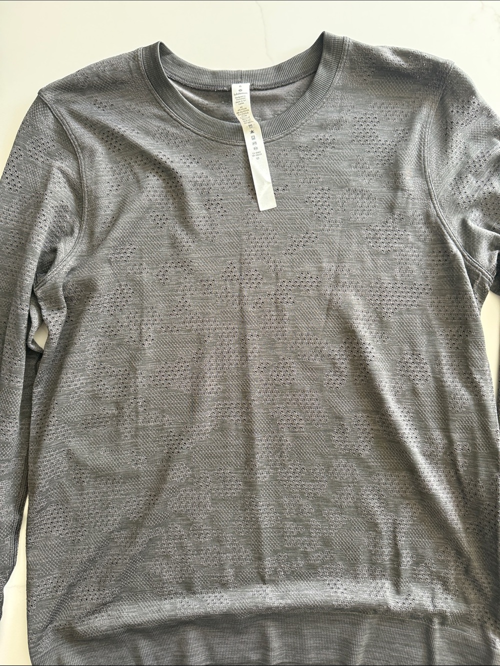 lululemon athletica  Long Sleeve Crewneck — Heather Gray